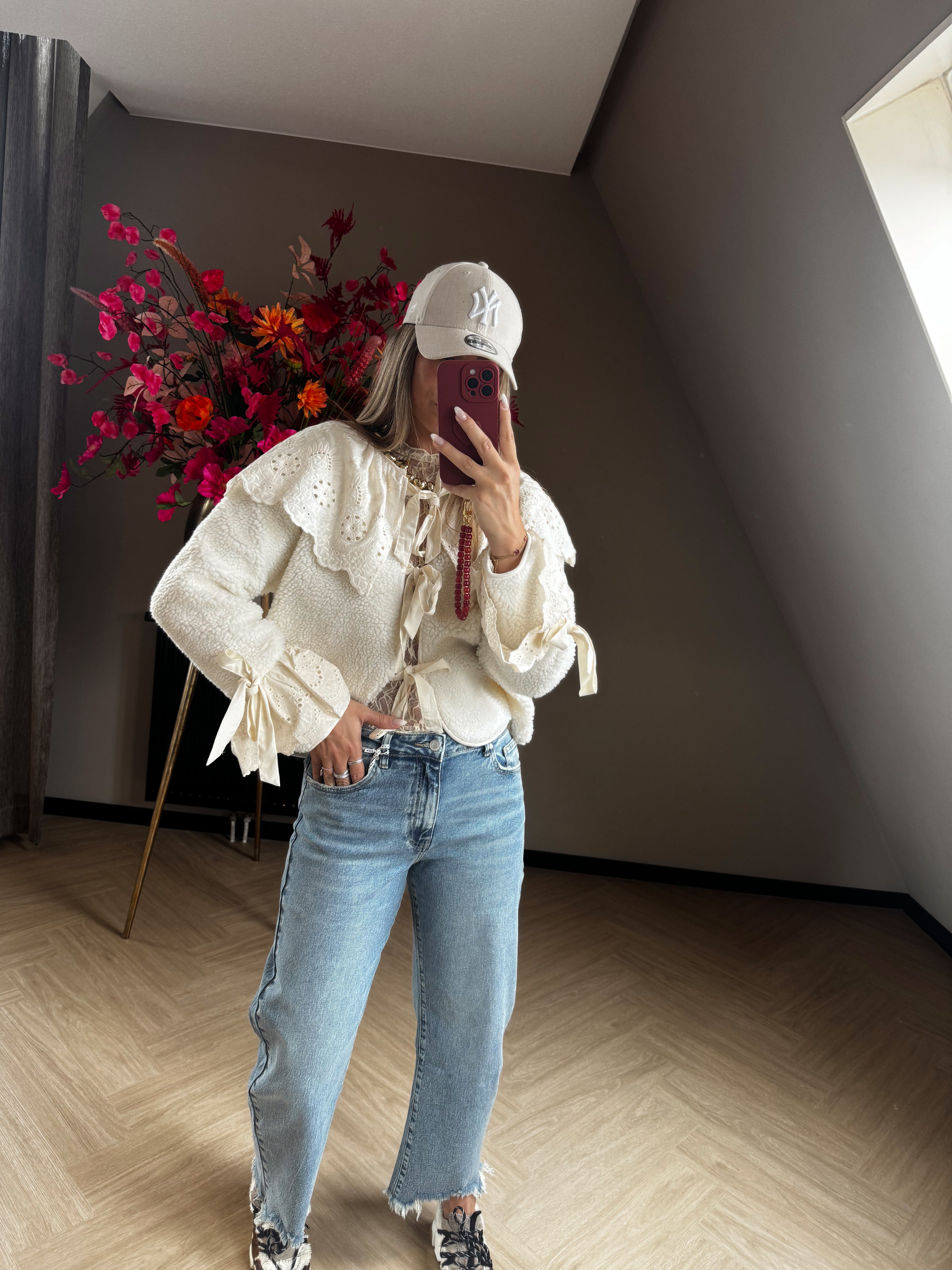 Barrel Jeans - Queen Hearts